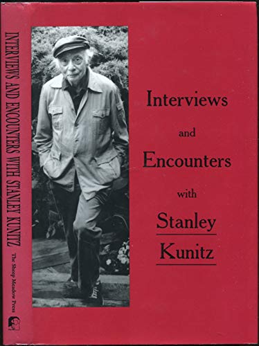 Imagen de archivo de Interviews and Encounters With Stanley Kunitz a la venta por BooksRun