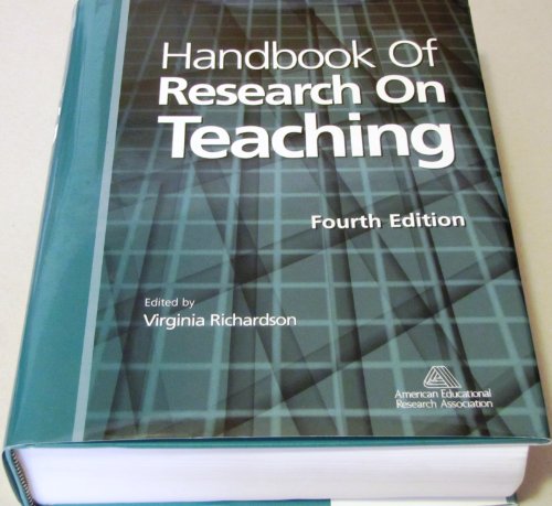 Beispielbild fr Handbook of Research on Teaching (4th Edition) zum Verkauf von Campus Bookstore