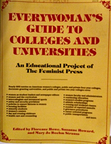 Beispielbild fr Everywoman's Guide to Colleges and Universities zum Verkauf von Better World Books: West