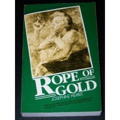 Imagen de archivo de Rope of Gold: A Novel of the Thirties a la venta por Strand Book Store, ABAA
