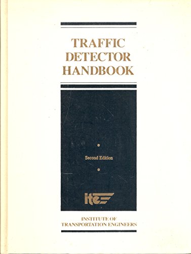 Imagen de archivo de Traffic Detector Handbook (LP 124A) a la venta por Mispah books