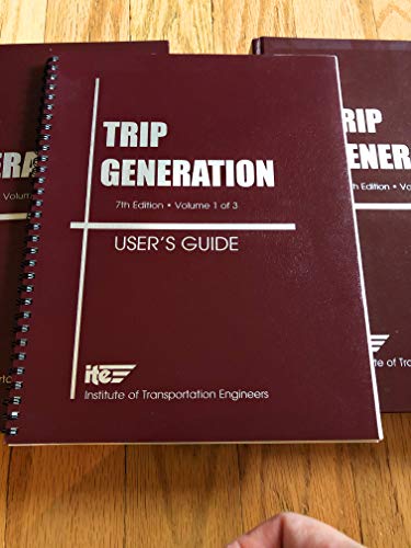 9780935403794: Trip Generation User's Guide - Complete 3-Vol. Set (7th Edition) (Volumes 1-3)