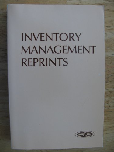 Imagen de archivo de Inventory Management Reprints a la venta por Zubal-Books, Since 1961