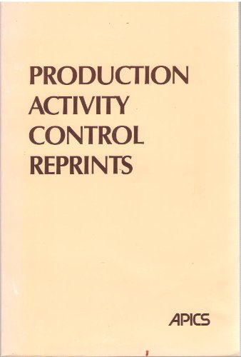 Imagen de archivo de Production activity control reprints a la venta por Newsboy Books