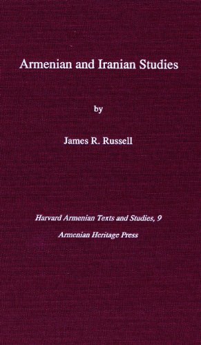 Beispielbild fr Armenian and Iranian Studies.Harvard Armenian Texts and Studie,9 zum Verkauf von Puvill Libros