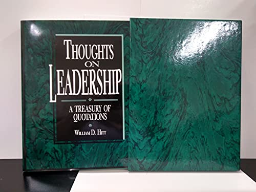 Stock image for Thoughts on Leadership for sale by ThriftBooks-Dallas