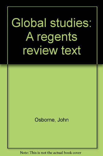 Stock image for Global studies: A regents review text for sale by SecondSale