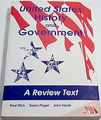 Imagen de archivo de United States History and Government: A Regents Review Text a la venta por Wonder Book