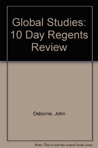 Stock image for Global Studies: 10 Day Regents Review for sale by ThriftBooks-Atlanta