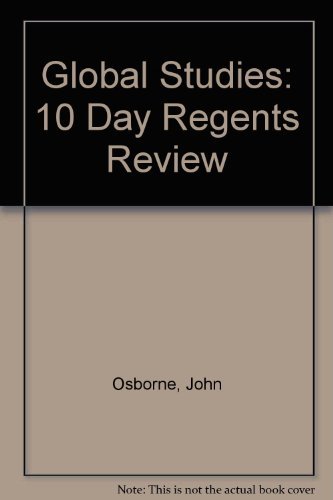 9780935487480: Global Studies: 10 Day Regents Review