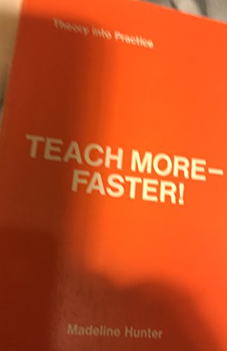 Imagen de archivo de Teach More - Faster! a la venta por Basement Seller 101