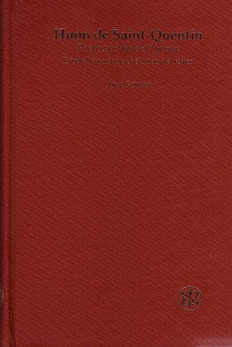 Imagen de archivo de Huon de Saint-Quentin: Poete satirique et lyrique : etude historique et edition de textes (Studia humanitatis) (French Edition) SERPER, A. a la venta por MaxiBooks