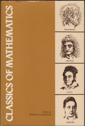 Imagen de archivo de Classics of Mathematics a la venta por Better World Books