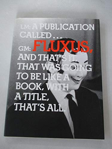 Imagen de archivo de In the Spirit of Fluxus a la venta por Your Online Bookstore