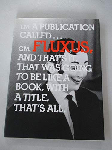 Stock image for In the Spirit of Fluxus for sale by ANARTIST