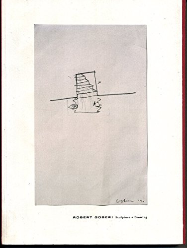 Stock image for Robert Gober: Sculpture And Drawing for sale by Front Cover Books