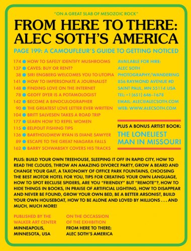 Beispielbild fr From Here to There: Alec Soth's America zum Verkauf von Jeff Hirsch Books, ABAA