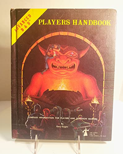 Beispielbild fr Official Advanced Dungeons Dragons Players Handbook zum Verkauf von Friends of  Pima County Public Library