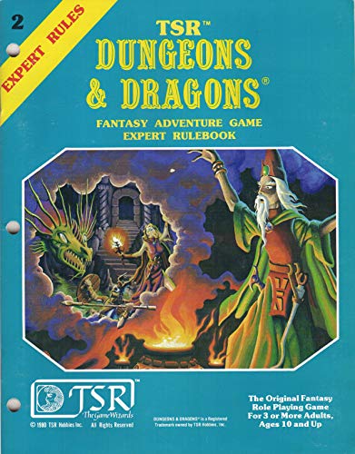 Beispielbild fr Dungeons Dragons: Fantasy Adventure Game- Expert Rulebook zum Verkauf von Books of the Smoky Mountains