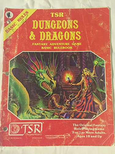 Imagen de archivo de TSR Dungeons & Dragons Fantasy Adventure Game: Basic Rulebook a la venta por HPB Inc.