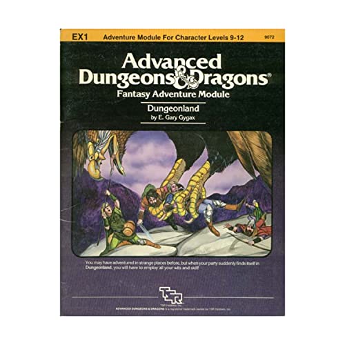 Imagen de archivo de Dungeonland (Advanced Dungeons & Dragons Module EX1) a la venta por Books Unplugged