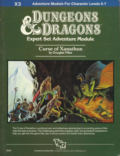 Curse of Xanathon (Dungeons & Dragons Module X3) (9780935696561) by Niles, Douglas