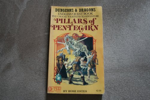 Stock image for Pillarsof Pentegarn. Dungeons & Dragons. Engless Quest Book. Pick-A- Path to Adventure. for sale by Old Favorites Bookshop LTD (since 1954)