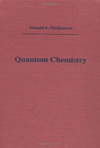 Imagen de archivo de Quantum Chemistry a la venta por ThriftBooks-Atlanta