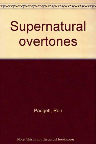Stock image for Supernatural Overtones for sale by The Book Shelf
