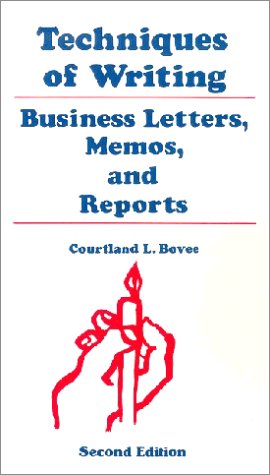 Beispielbild fr Techniques of Writing Business Letters, Memos, and Reports zum Verkauf von Better World Books