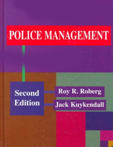 Stock image for Police Management for sale by HPB-Red