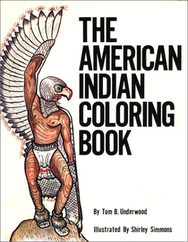 Stock image for The American Indian: Coloring Book for sale by ThriftBooks-Dallas