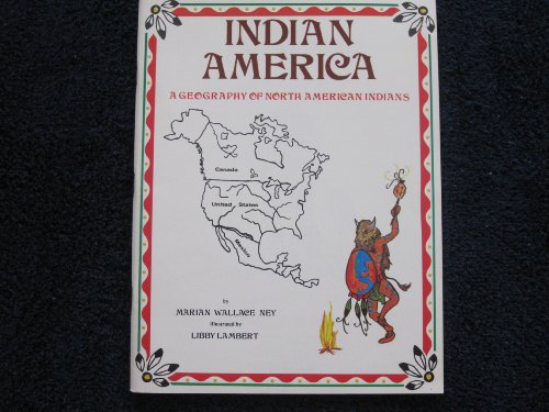 Imagen de archivo de Indian America : A Geography of North America Indians a la venta por Better World Books