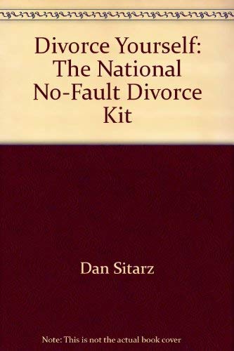 Beispielbild fr Divorce Yourself: The National No-Fault Divorce Kit zum Verkauf von BookHolders