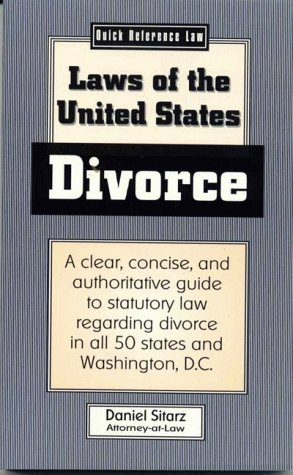 Beispielbild fr Divorce : Laws of the United States zum Verkauf von Better World Books