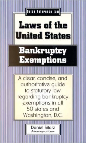 9780935755718: Bankruptcy Exemptions: Laws of the United States