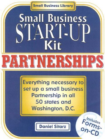 Beispielbild fr Partnerships: Small Business Start-Up Kit (Small Business Library) zum Verkauf von Wonder Book