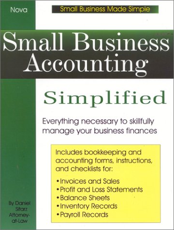 Stock image for Small Business Accounting Simplified for sale by Wonder Book