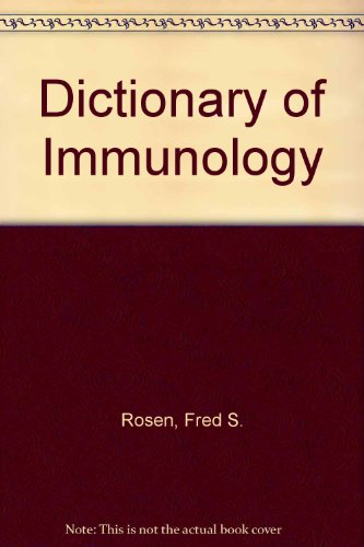 Stock image for Dictionary of Immunology for sale by HPB-Red