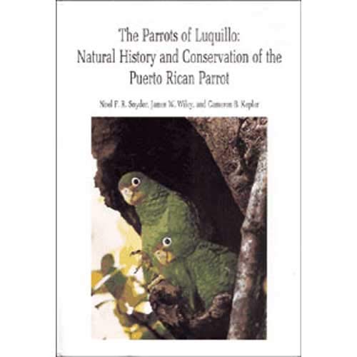 Beispielbild fr The parrots of Luquillo: Natural history and conservation of the Puerto Rican parrot zum Verkauf von Save With Sam