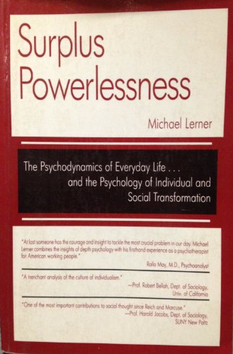 Imagen de archivo de Surplus Powerlessness a la venta por Better World Books