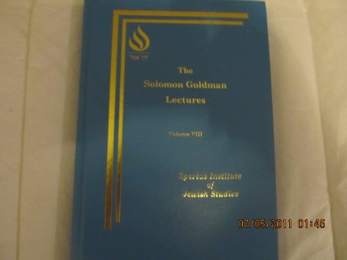 Stock image for Solomon Goldman Lectures Pespectives in Jewish Learning for sale by Daedalus Books