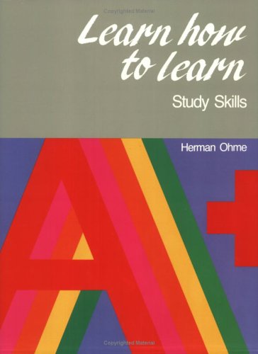 Beispielbild fr Learn How to Learn Study Skills zum Verkauf von Wonder Book