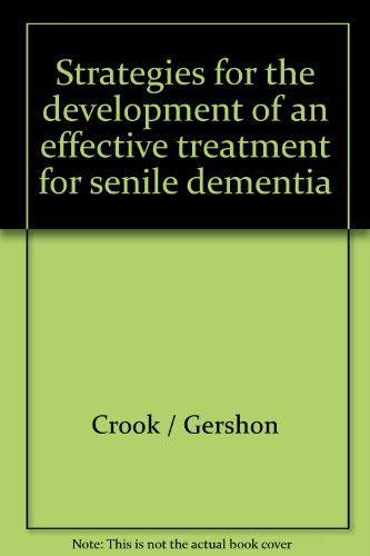 9780936048987: Strategies for the development of an effective treatment for senile dementia