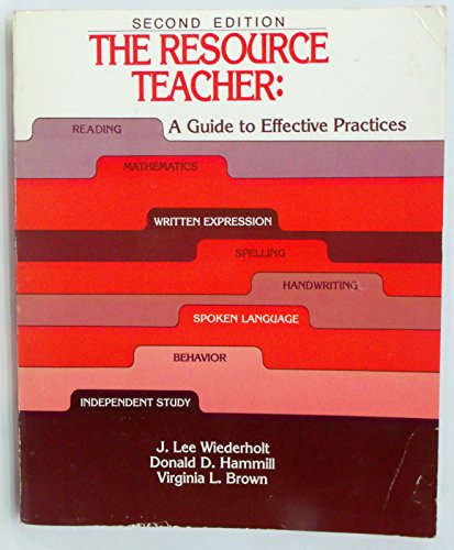 Beispielbild fr Resource Teacher: A Guide to Effective Practices zum Verkauf von HPB-Red