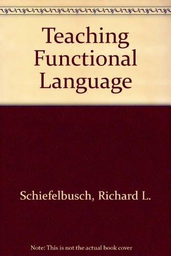 Beispielbild fr Teaching Functional Language zum Verkauf von HPB-Red