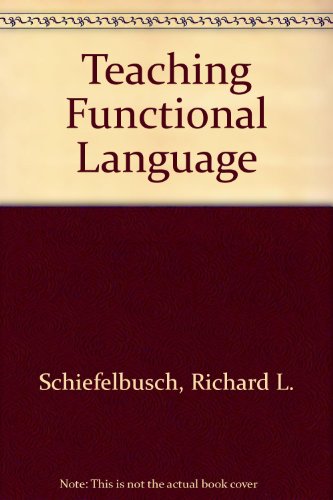 Imagen de archivo de Teaching Functional Language a la venta por HPB-Red