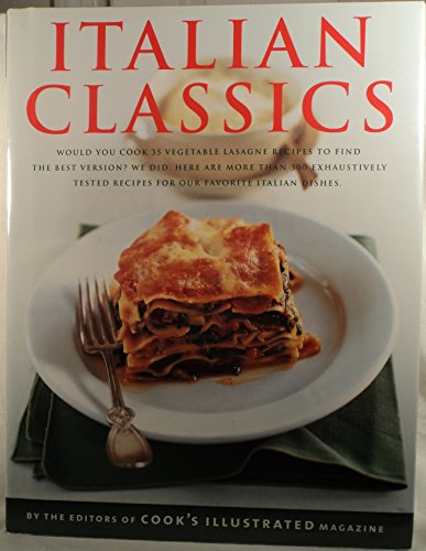 9780936184586: Italian Classics (Best Recipe)