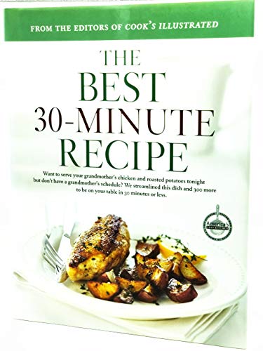 Beispielbild fr The Best 30-Minute Recipe zum Verkauf von Better World Books