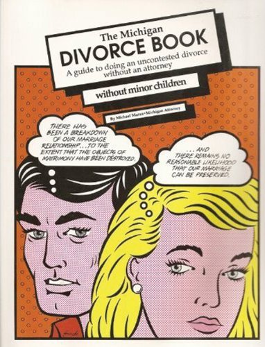 9780936343228: The Michigan Divorce Book: A Guide to Doing an Uncontested Divorce without an Attorney (without minor children)